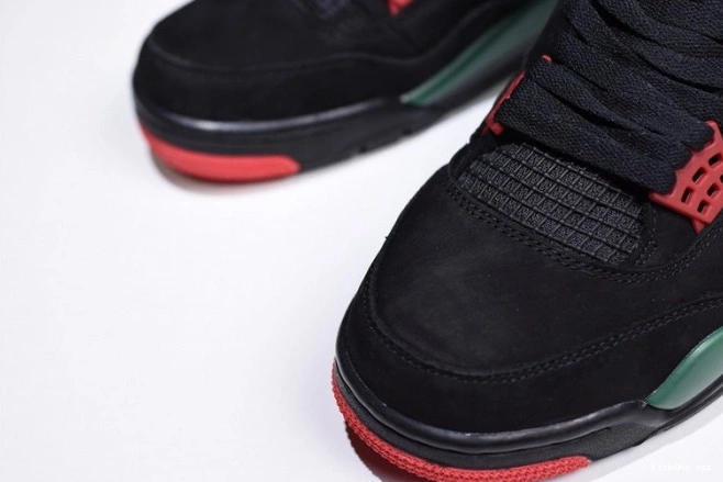 Gorge Jordan Green-Varsity GUCC Black 4 Red AQ3816-063 NRG Air 0520
